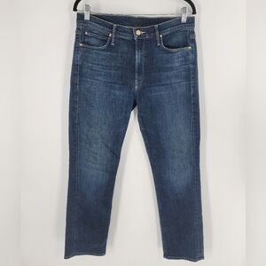 MOTHER Blue Ankle & Cropped Jeans